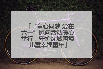 “童心同梦 爱在六一”慰问活动暖心举行，守护沈城困境儿童幸福童年