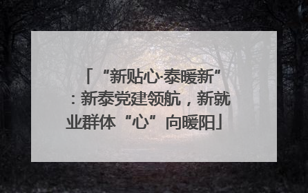 “新贴心·泰暖新”：新泰党建领航，新就业群体“心”向暖阳