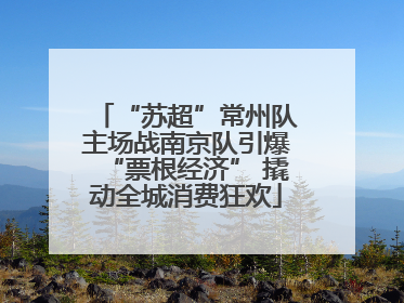 “苏超”常州队主场战南京队引爆“票根经济” 撬动全城消费狂欢