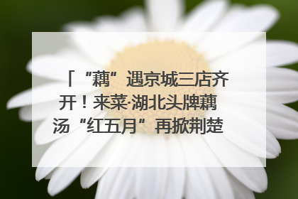 “藕”遇京城三店齐开！来菜·湖北头牌藕汤“红五月”再掀荆楚美食文化风暴