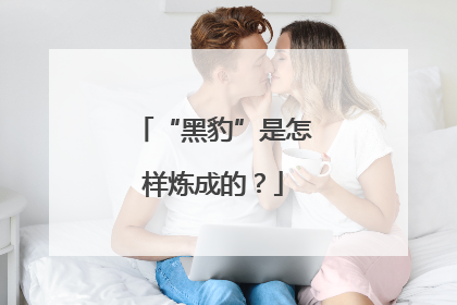 “黑豹”是怎样炼成的？