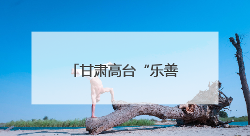 甘肃高台“乐善忠义班”缘何“有戏”至今？