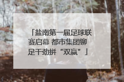 盐南第一届足球联赛启幕 都市集团铆足干劲拼“双赢”