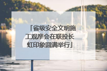 省级安全文明施工观摩会在联投长虹印象圆满举行