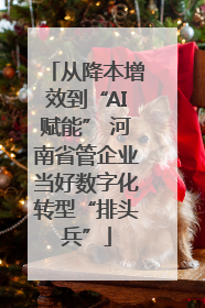 从降本增效到“AI赋能” 河南省管企业当好数字化转型“排头兵”