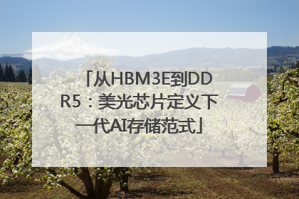 从HBM3E到DDR5：美光芯片定义下一代AI存储范式