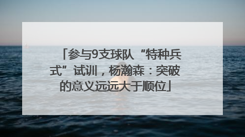 参与9支球队“特种兵式”试训，杨瀚森：突破的意义远远大于顺位