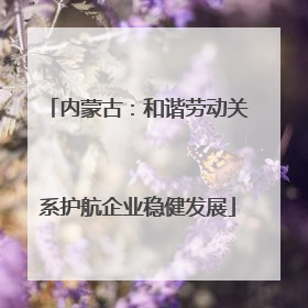 内蒙古：和谐劳动关系护航企业稳健发展