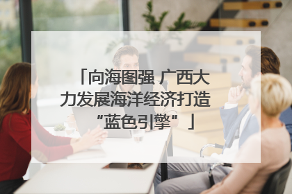 向海图强 广西大力发展海洋经济打造“蓝色引擎”