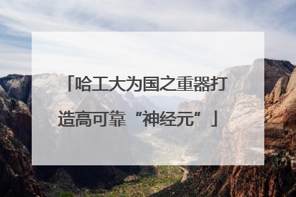 哈工大为国之重器打造高可靠“神经元”