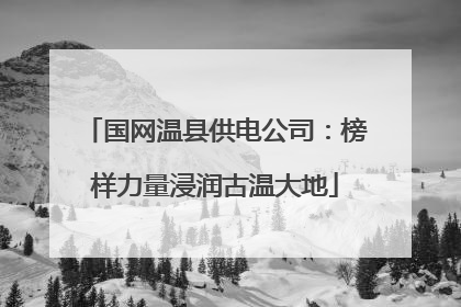 国网温县供电公司：榜样力量浸润古温大地