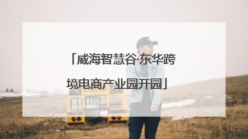 威海智慧谷·东华跨境电商产业园开园