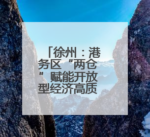 徐州：港务区“两仓”赋能开放型经济高质量发展