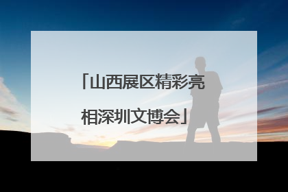 山西展区精彩亮相深圳文博会