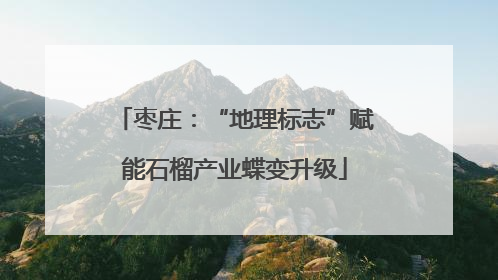 枣庄：“地理标志”赋能石榴产业蝶变升级