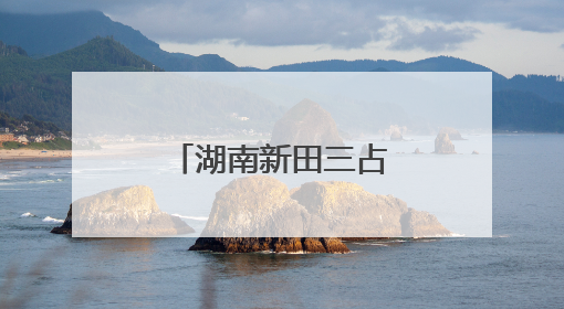 湖南新田三占塘村金银花产业兴旺促振兴