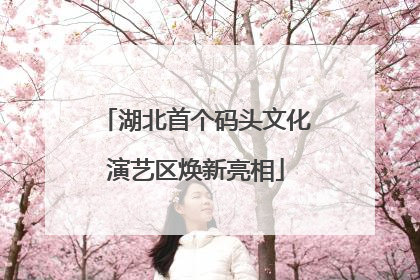 湖北首个码头文化演艺区焕新亮相