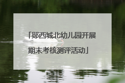 郧西城北幼儿园开展期末考核测评活动