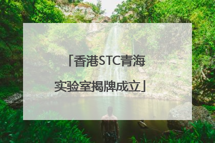 香港STC青海实验室揭牌成立