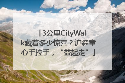 3公里CityWalk藏着多少惊喜？沪疆童心手拉手，“益起走”