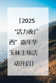 2025“活力夜广西”嘉年华玉林主场活动开启
