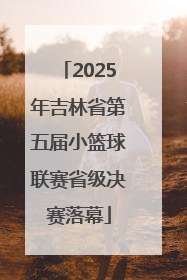 2025年吉林省第五届小篮球联赛省级决赛落幕